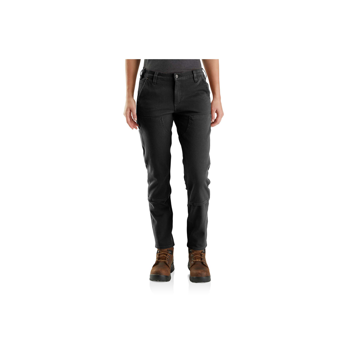 104296 - WOMEN'S RUGGED FLEX® RELAXED FIT TWILL DOUBLE-FRONT WORK PANT –  Marshlands Canada Factory Outlet