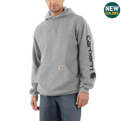 K288 - MIDWEIGHT SIGNATURE SLEEVE HOODED SWEATSHIRT