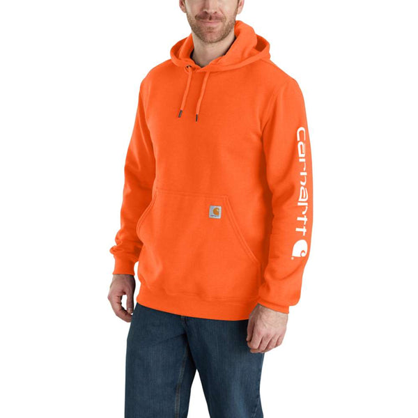 K288 (SEASONAL)- MIDWEIGHT SIGNATURE SLEEVE HOODED SWEATSHIRT