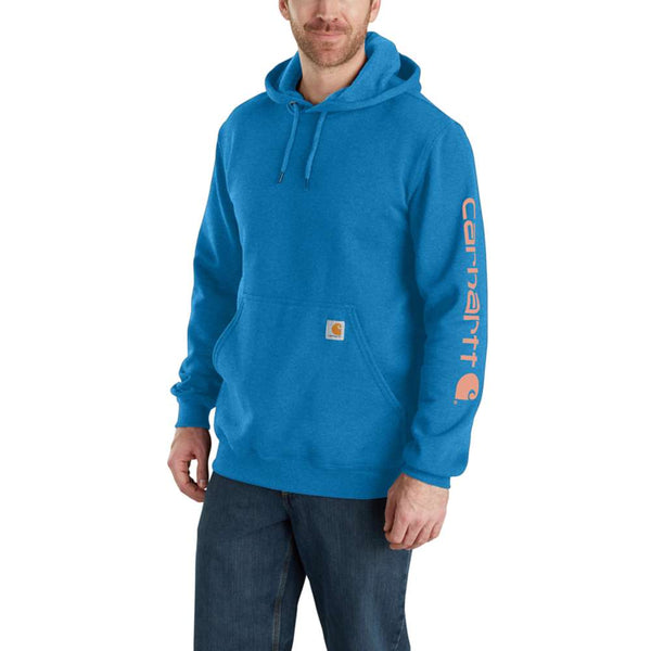 K288 (SEASONAL)- MIDWEIGHT SIGNATURE SLEEVE HOODED SWEATSHIRT