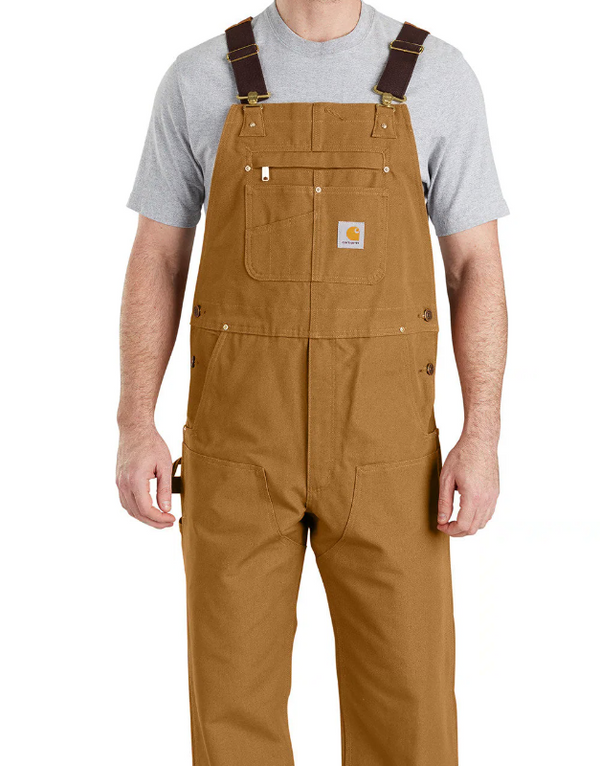 102776 - DUCK BIB UNLINED OVERALLS