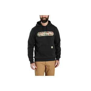 Carhartt Men’s Midweight Pullover Hooded Sweatshirt - Black