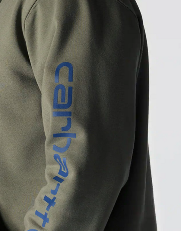 K288 - MIDWEIGHT SIGNATURE SLEEVE HOODED SWEATSHIRT