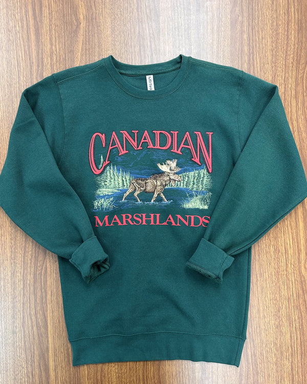 903 FGN - RETRO CANADIAN CREWNECK, MOOSE