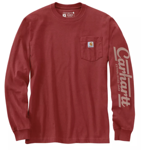106041 - RELAXED FIT HEAVYWEIGHT POCKET LONG SLEEVE T-SHIRT