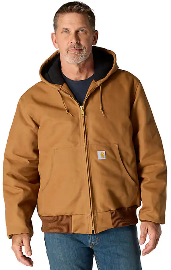 106673 - FLANNEL-LINED ACTIVE JAC J140 - LOOSE FIT - FIRM DUCK - 3 WARMEST RATING