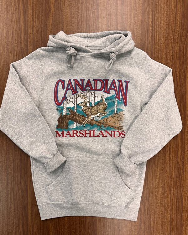 717 HGY - RETRO CANADIAN HOODIE, DEER