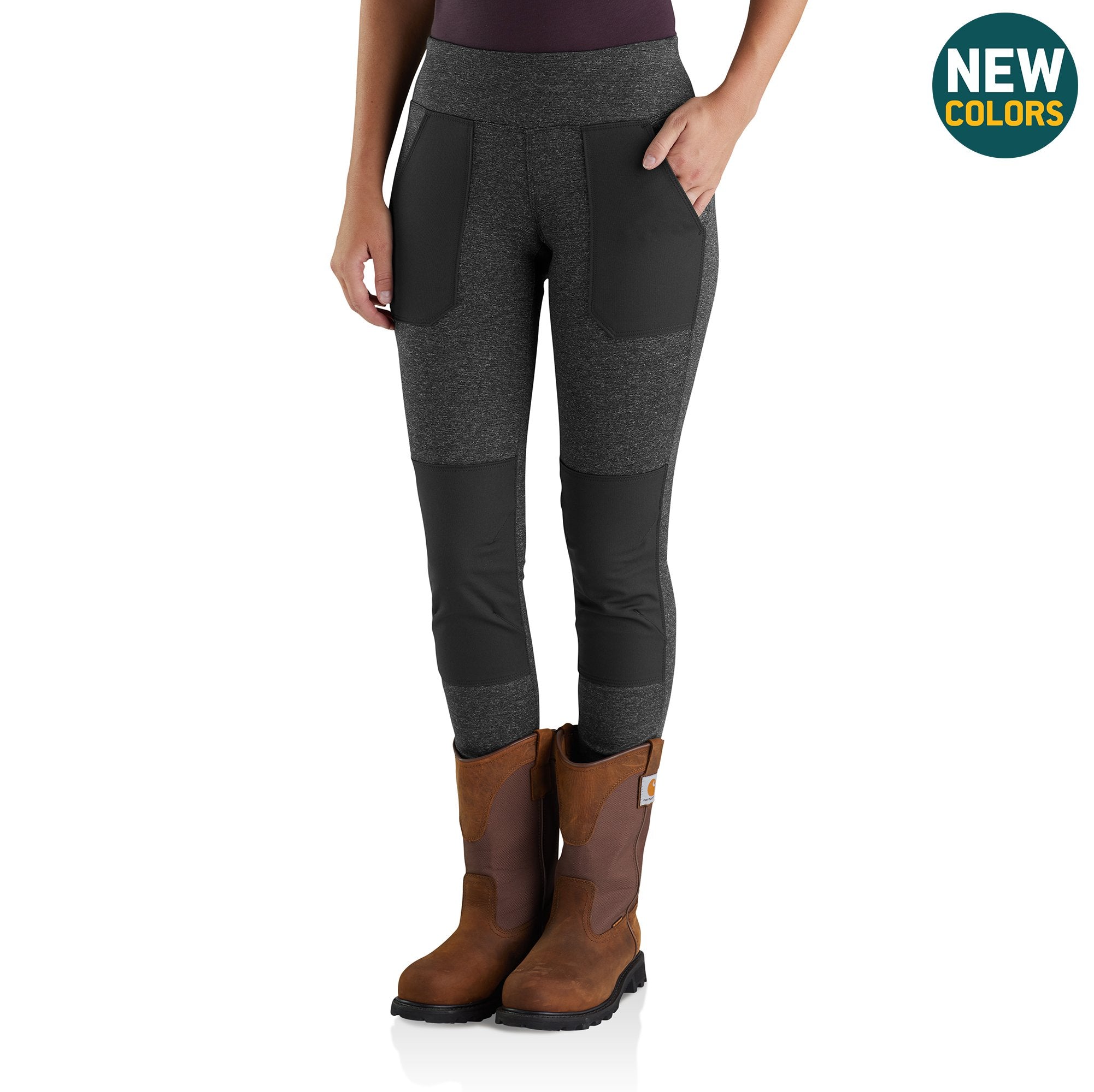 Marshlands Outlet - Now available in store, our Carhartt Ladies Force Utility  Knit Leggings. They are built with Rugged Flex® fabric and they are as  comfortable as an athletic pant and durable