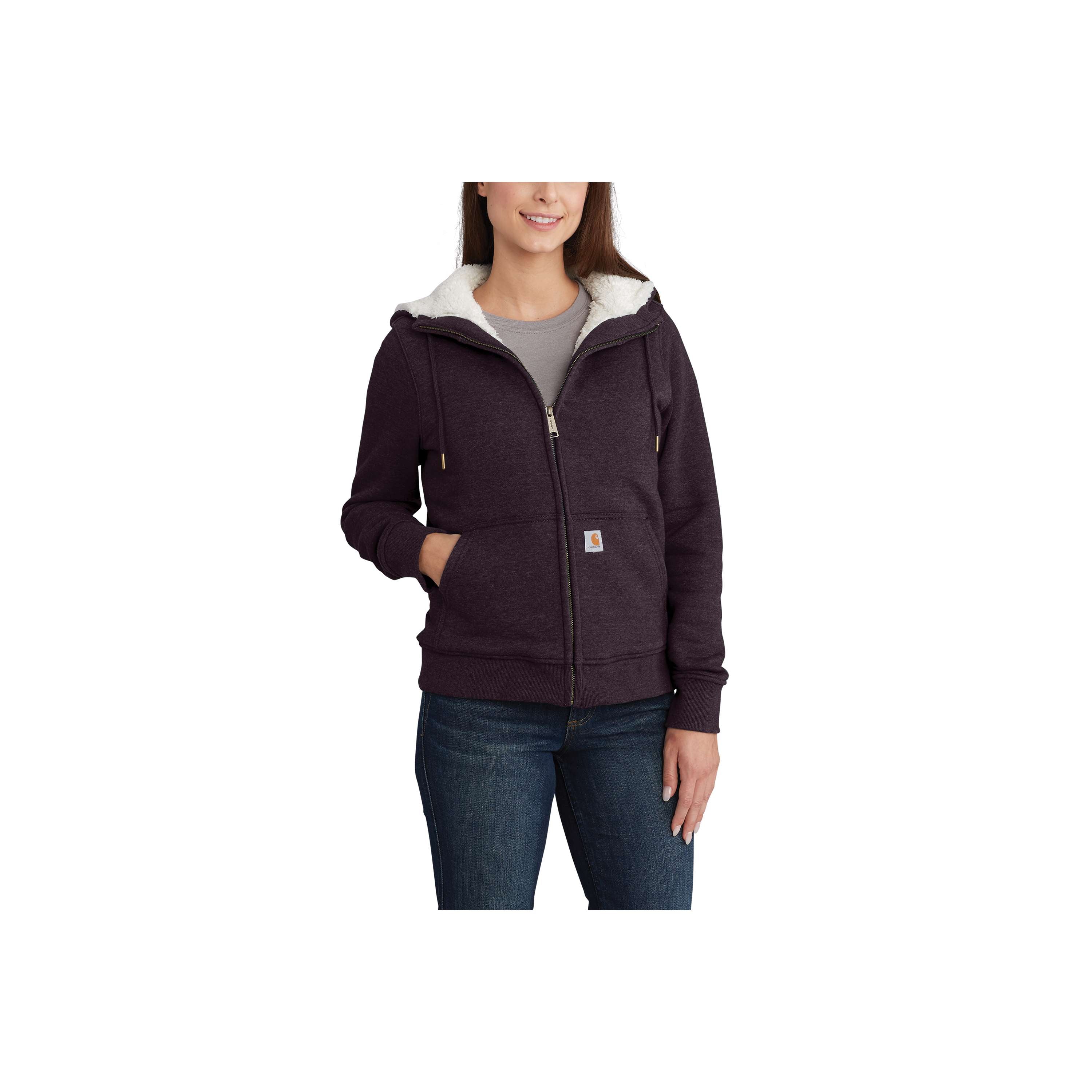 102787 - CLARKSBURG SHERPA LINED HOODIE – Marshlands Canada Factory Outlet