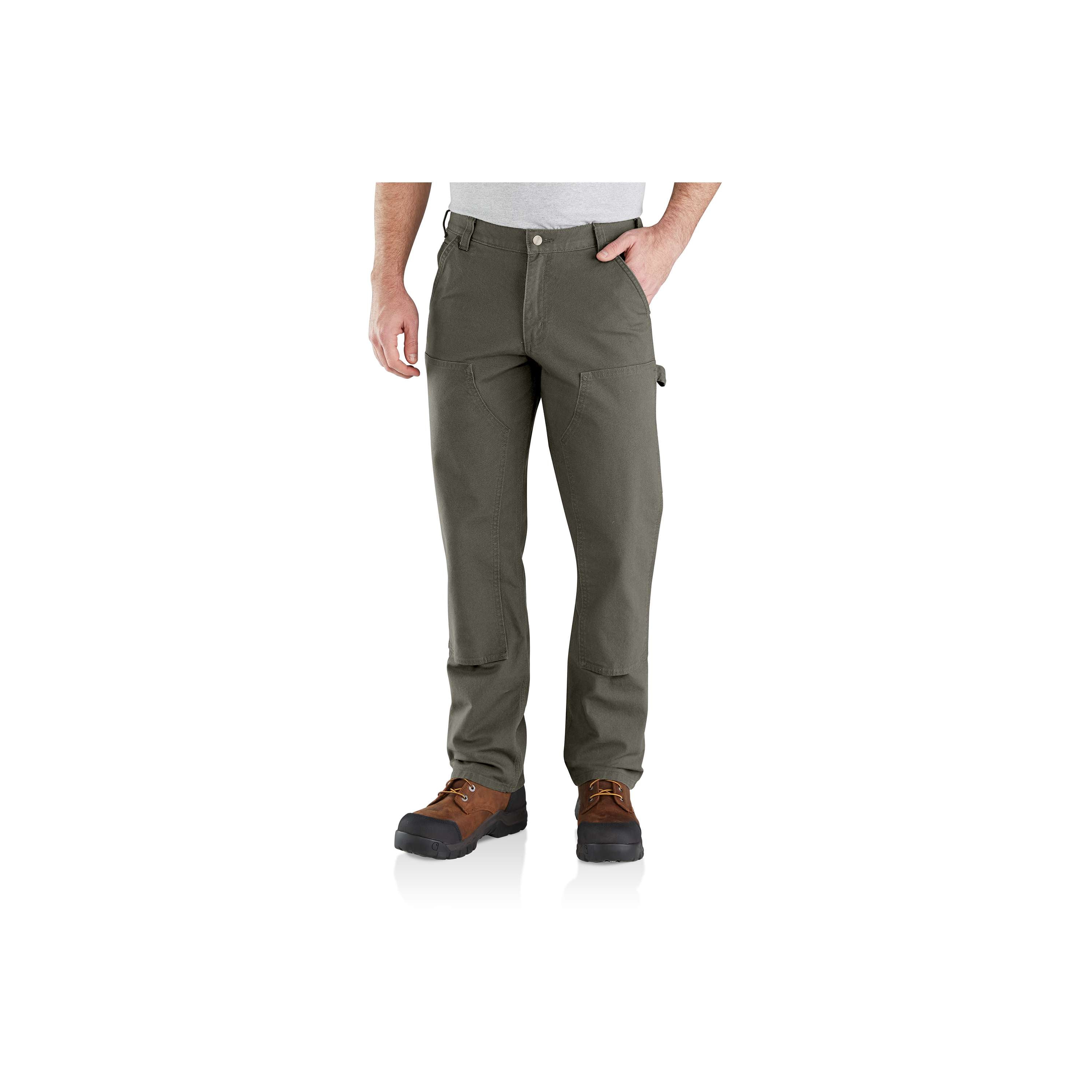 103334 - RUGGED FLEX® RELAXED FIT DUCK DOUBLE-FRONT UTILITY WORK
