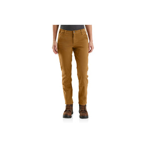 104296 - WOMEN'S RUGGED FLEX® RELAXED FIT TWILL DOUBLE-FRONT WORK PANT