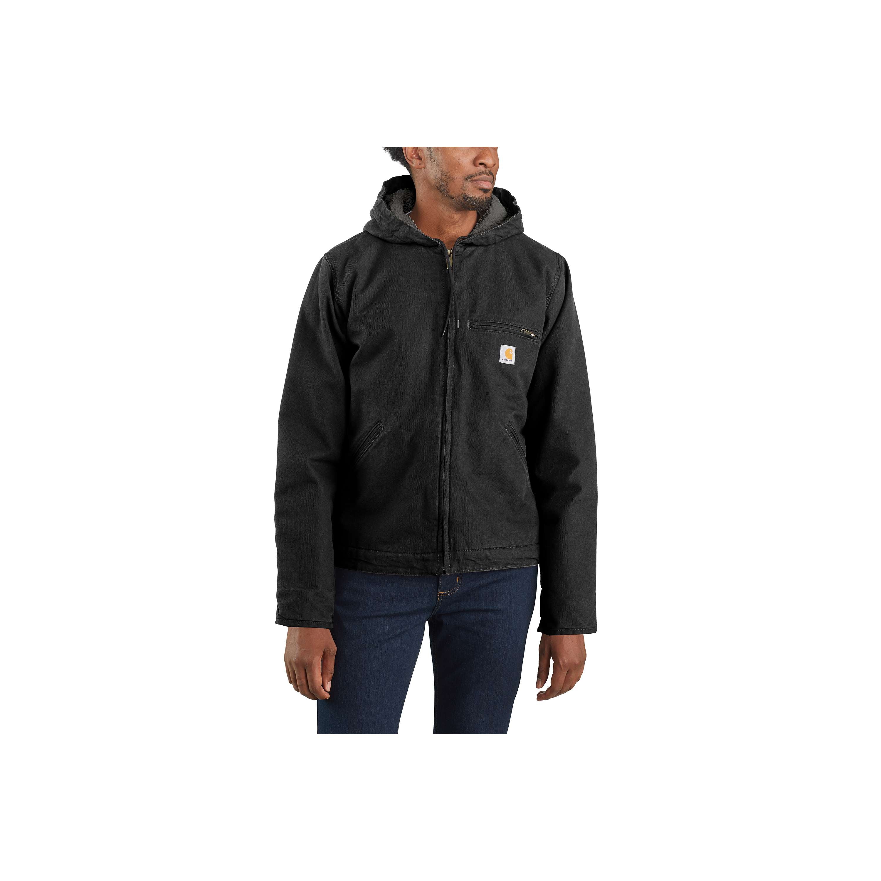 104392 - CARHARTT® WASHED DUCK SHERPA LINED JACKET – Marshlands Canada  Factory Outlet