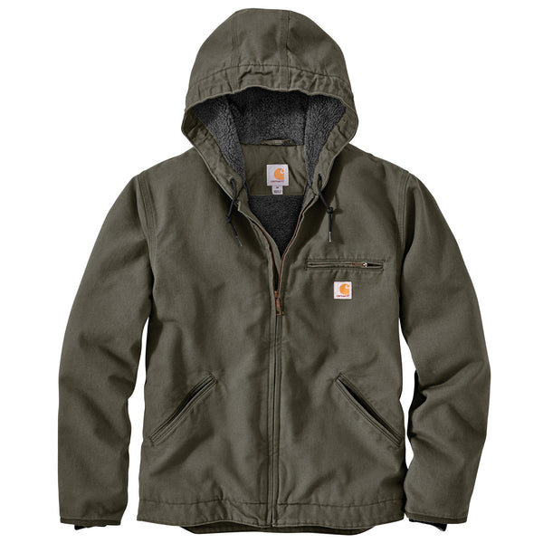 104392 - CARHARTT® WASHED DUCK SHERPA LINED JACKET