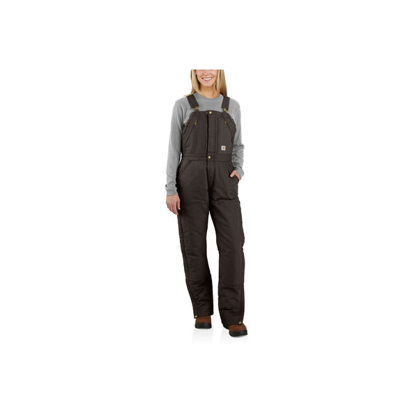104694 - WOMEN'S LOOSE FIT WASHED DUCK INSULATED BIBERALL