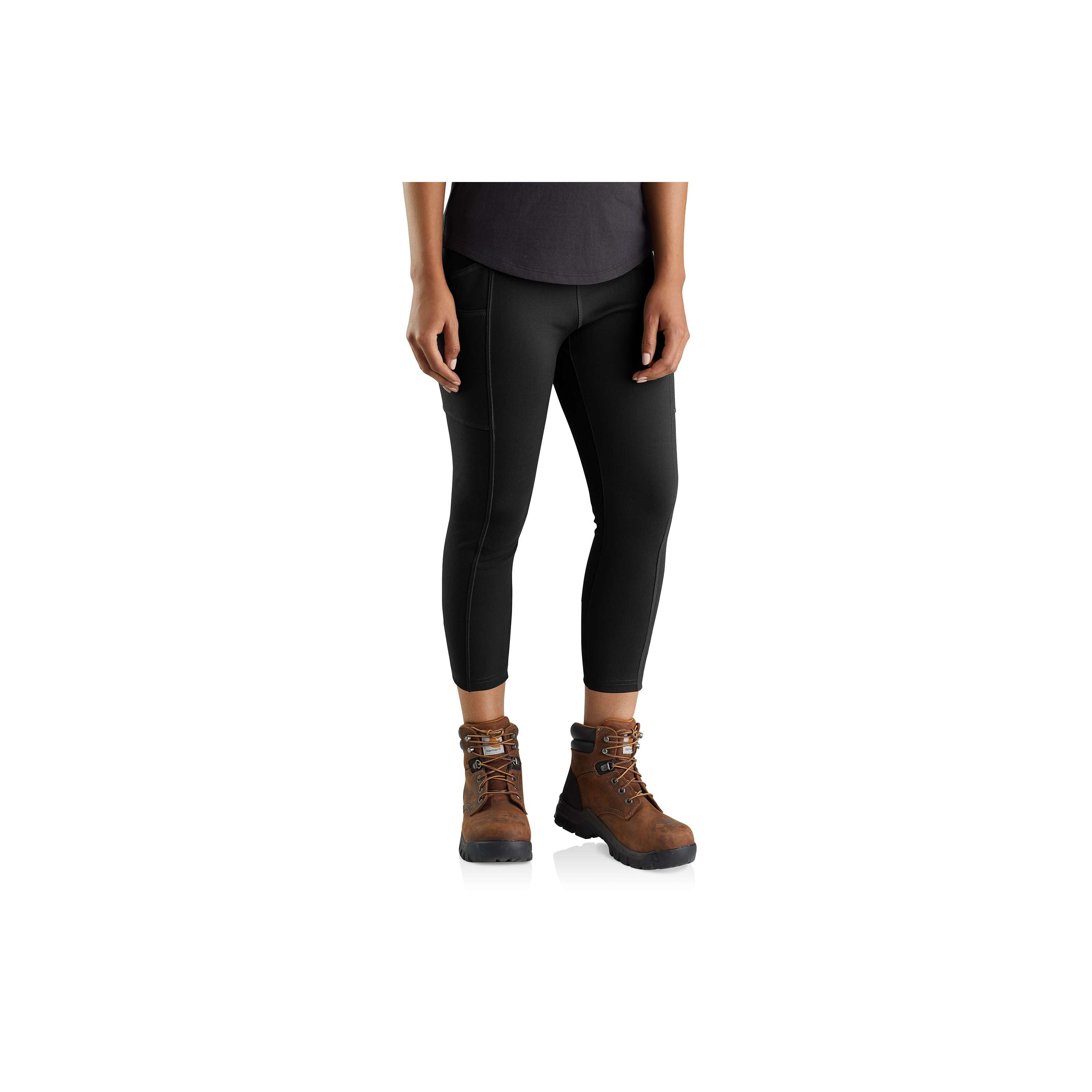 105321 - WOMEN'S CARHARTT FORCE® FITTED LIGHTWEIGHT ANKLE LENGTH LEGGI –  Marshlands Canada Factory Outlet