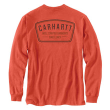 105425 - RELAXED FIT HEAVYWEIGHT LONG-SLEEVE POCKET CRAFTED GRAPHIC T-SHIRT