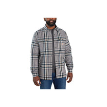 105430 -RELAXED FIT FLANNEL SHERPA-LINED SHIRT JAC