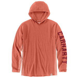 105481 - CARHARTT FORCE® RELAXED FIT MIDWEIGHT LONG-SLEEVE LOGO GRAPHIC HOODED T-SHIRT