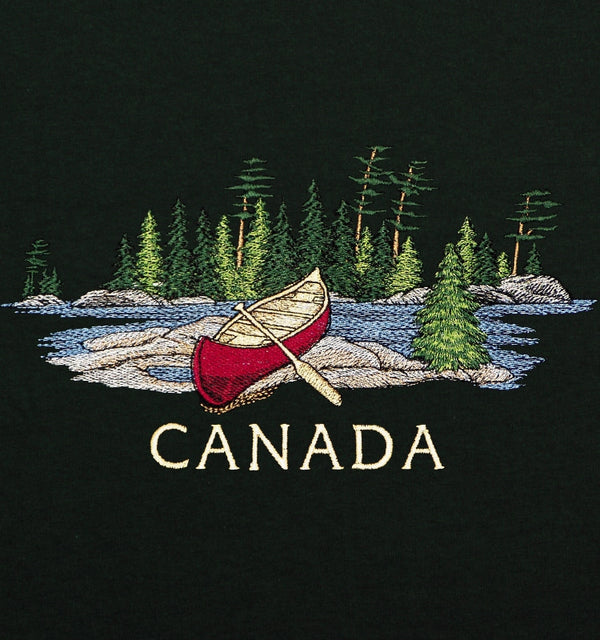 CLASSIC FIT CREWNECK, CANOE EMBROIDERY
