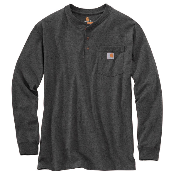K128 - LONG SLEEVE WORKWEAR HENLEY