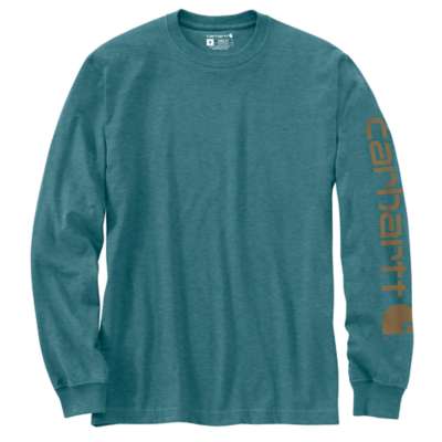 K231 - SIGNATURE LOGO LONG SLEEVE T-SHIRT – Marshlands Canada